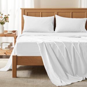 Comfort Spaces Coolmax Moisture Wicking Sheet Set, FULL 4 piece